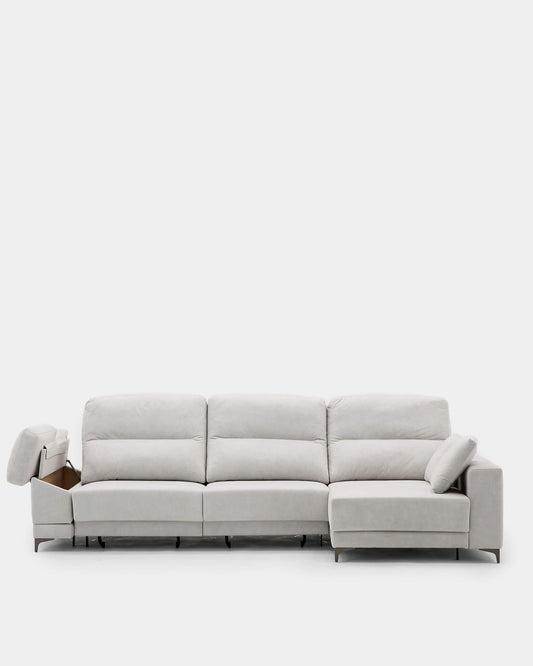 sofá chaiselongue con arcón
