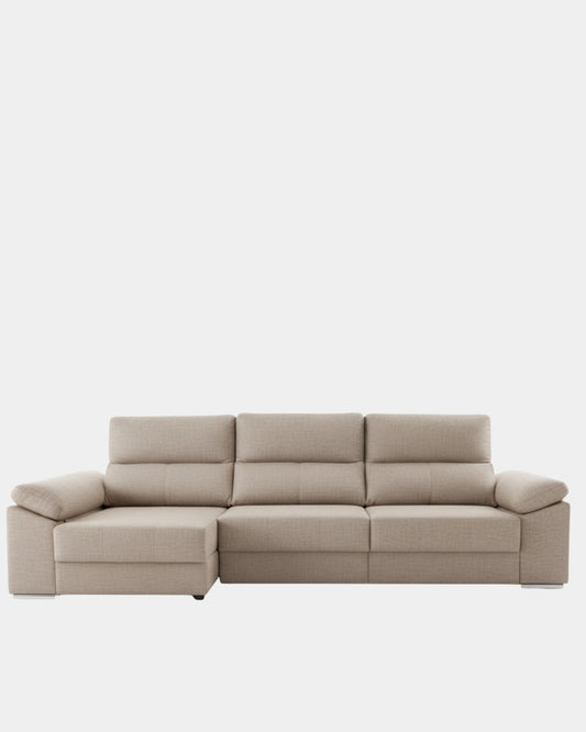 Sofá chaiselongue reversible