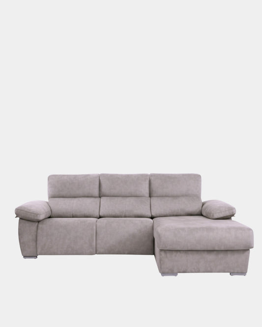 Sofá chaiselongue motorizado relax