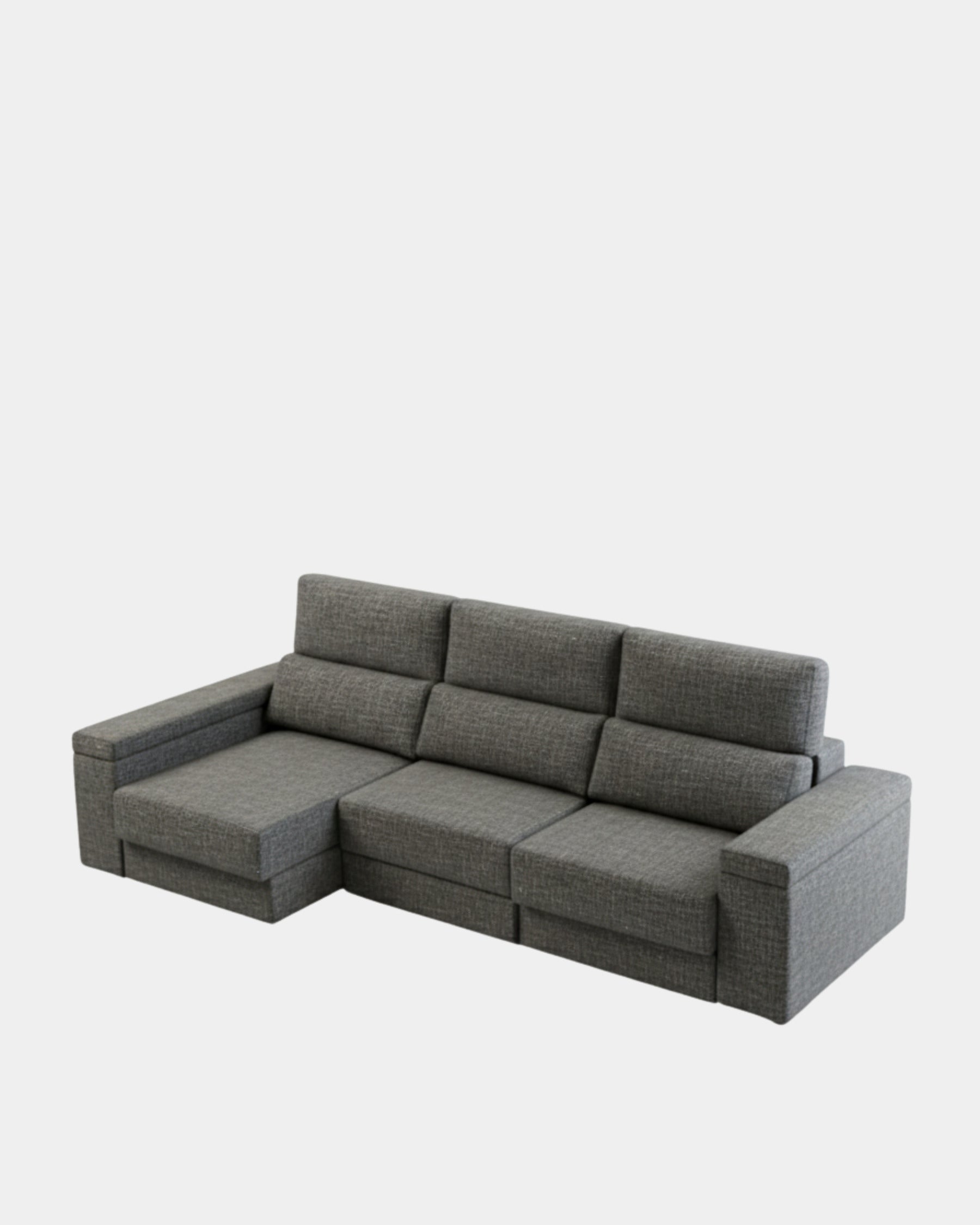 Sofá chaiselongue 3 plazas extensible