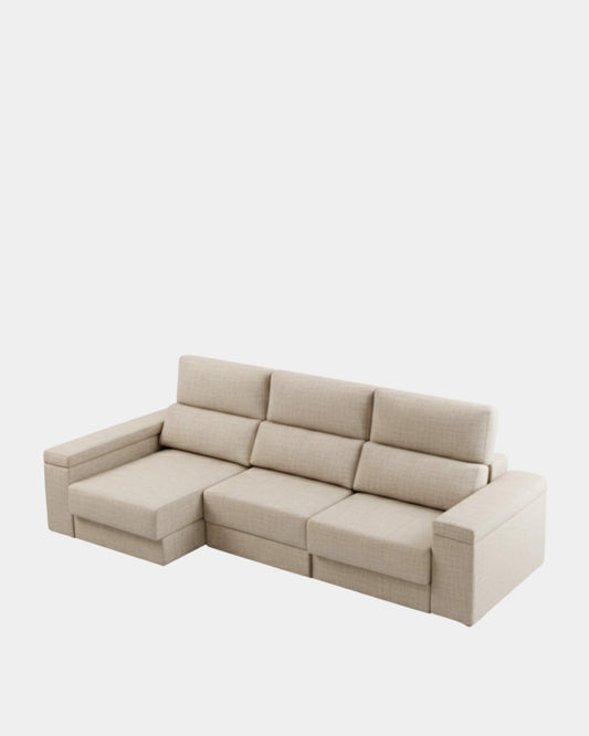 chaiselongue 3 plazas reversible