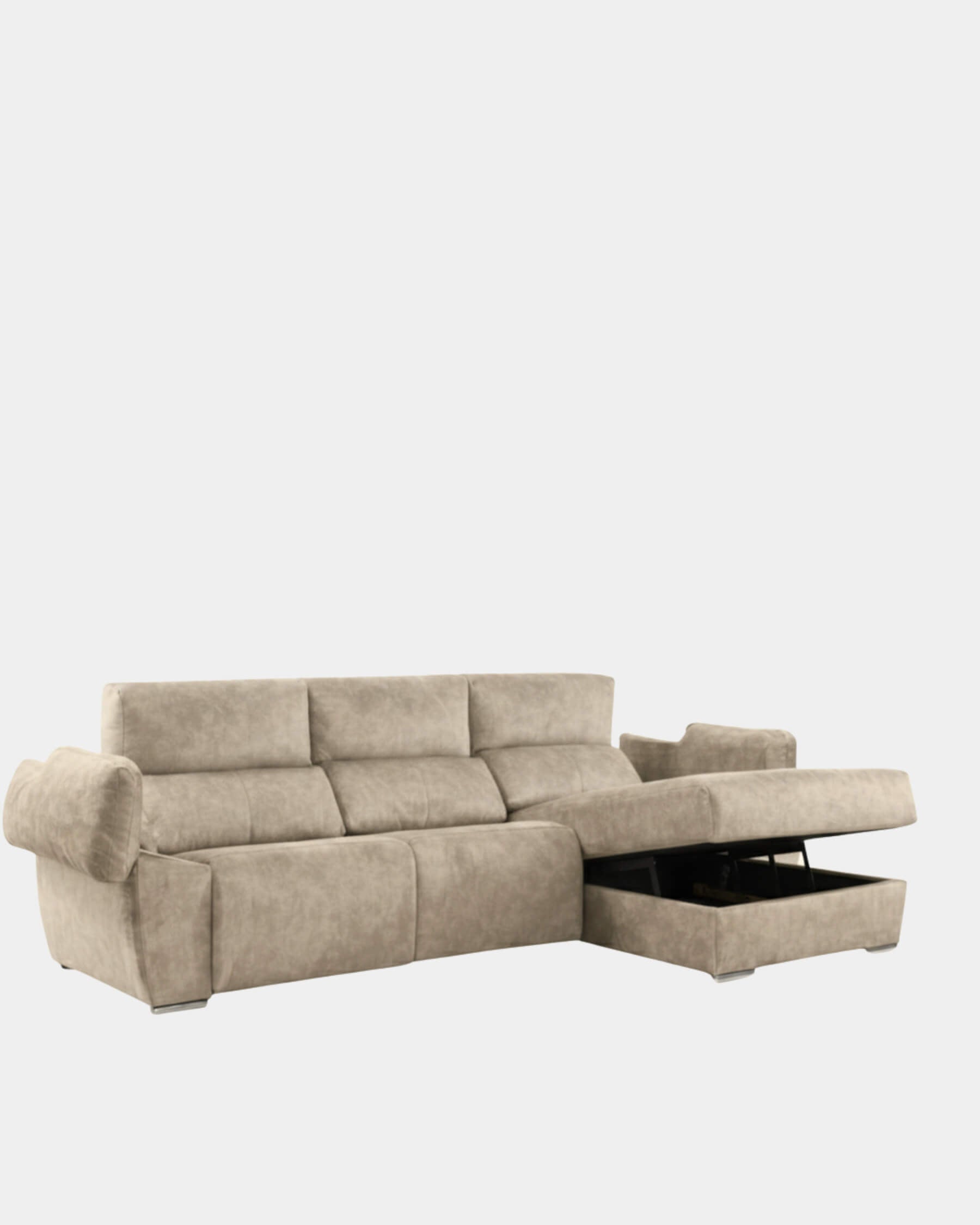 Sofá chaiselongue 3 plazas