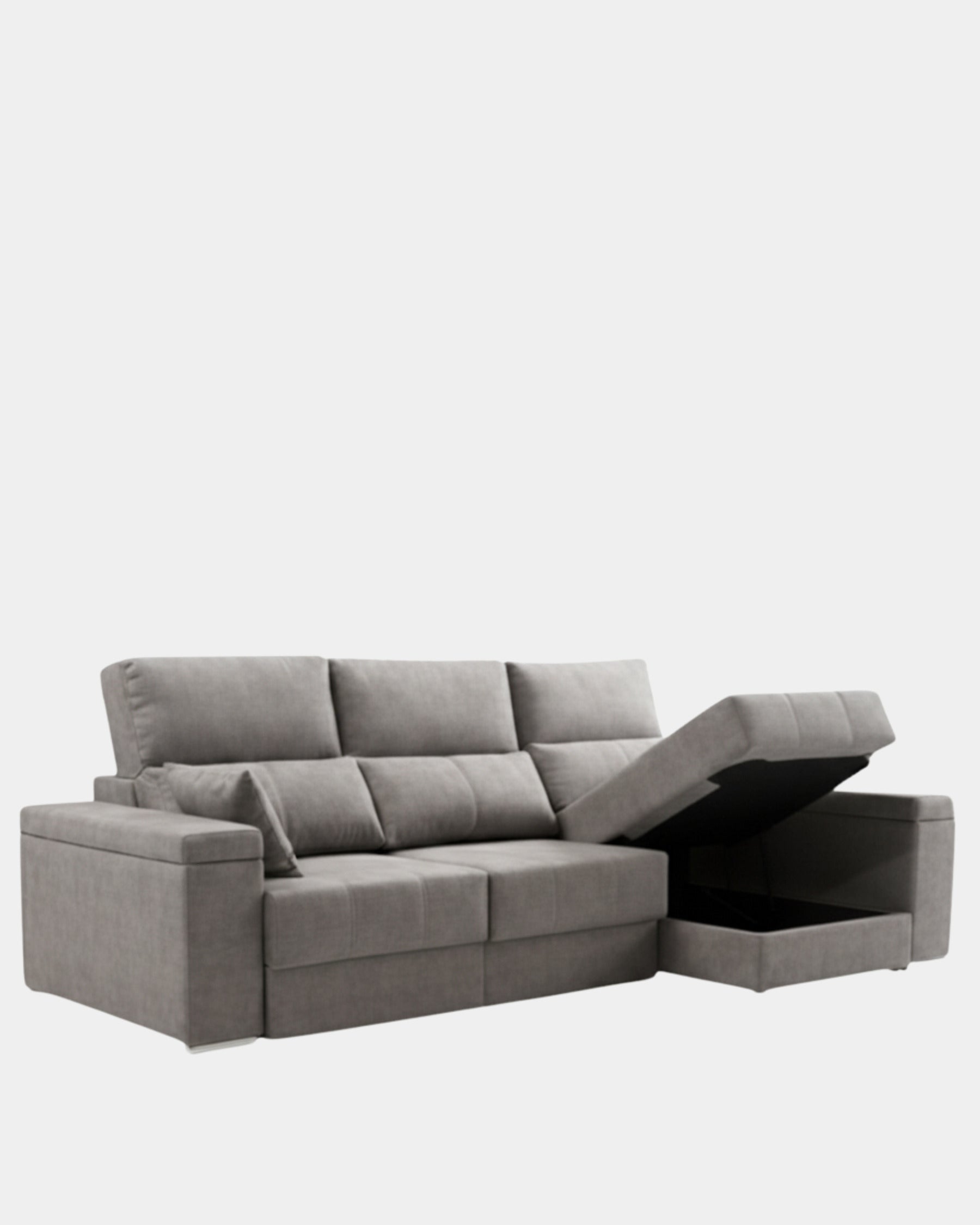 chaiselongue 3 plazas asientos extensibles