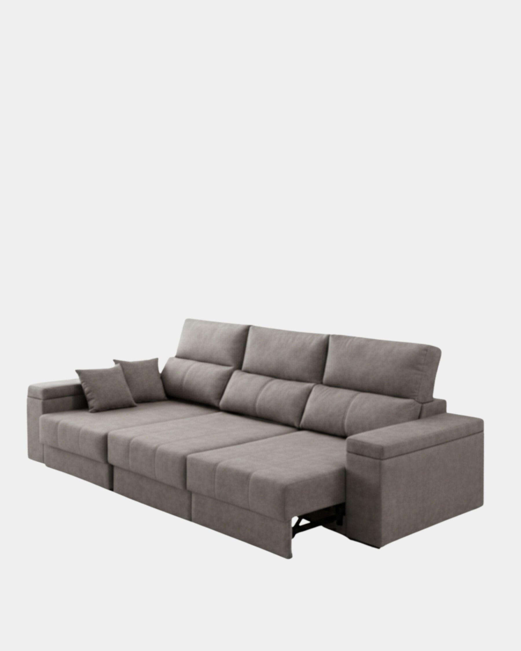 chaiselongue 3 plazas asientos extensibles