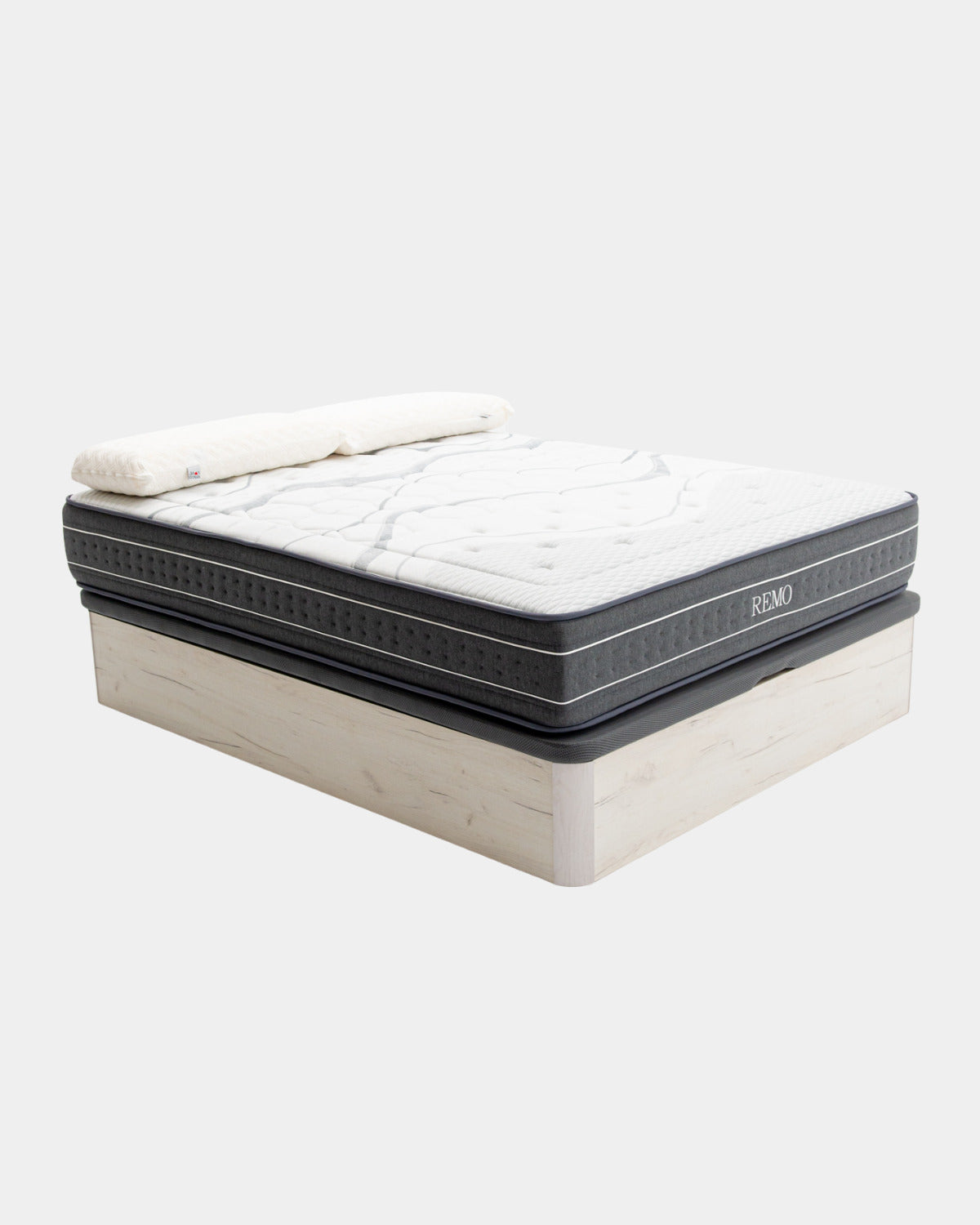 Pack colchón + canapé + almohadas VISCO
