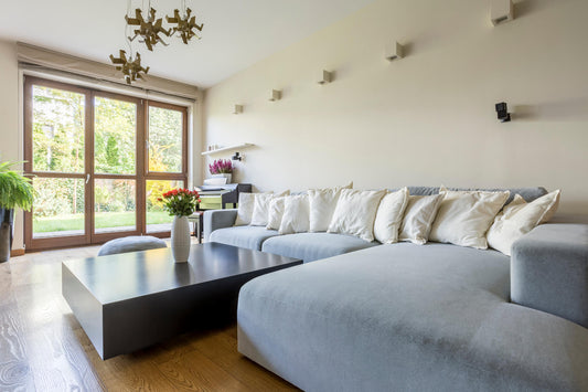 Sofá para salón comedor abierto