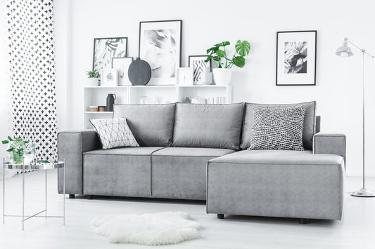 Chaiselongue o sofa de 3 plazas