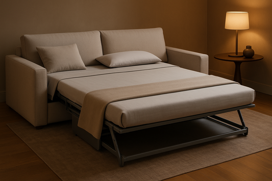 Sofá cama: italiana vs clic-clac vs deslizante