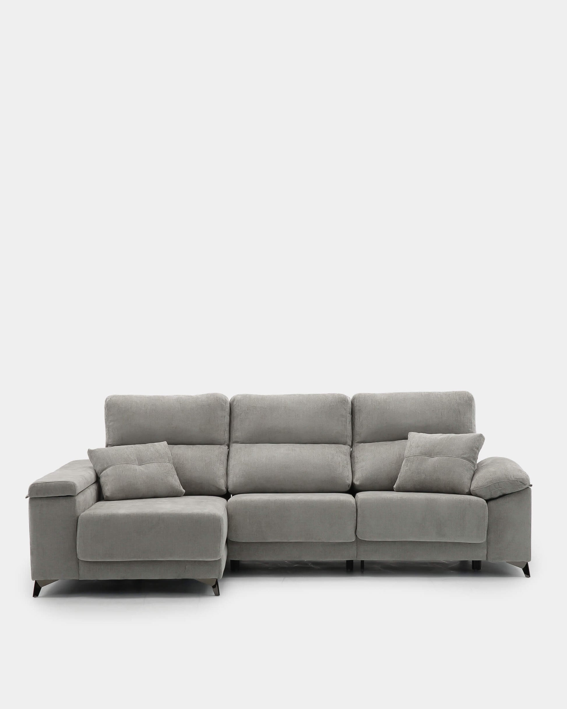 Sofá chaiselongue con almacenaje