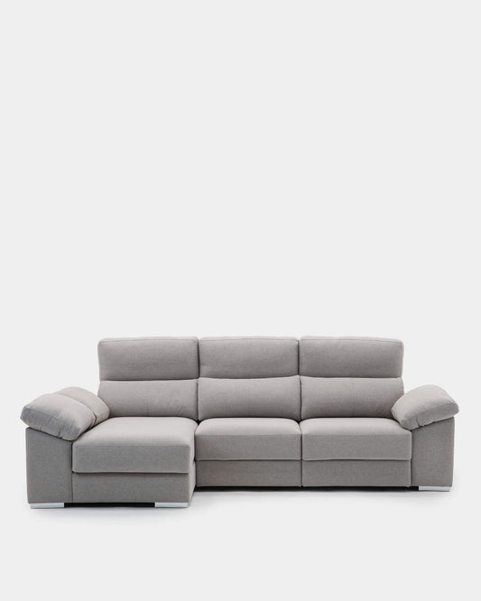 Sofá chaiselongue con arcón