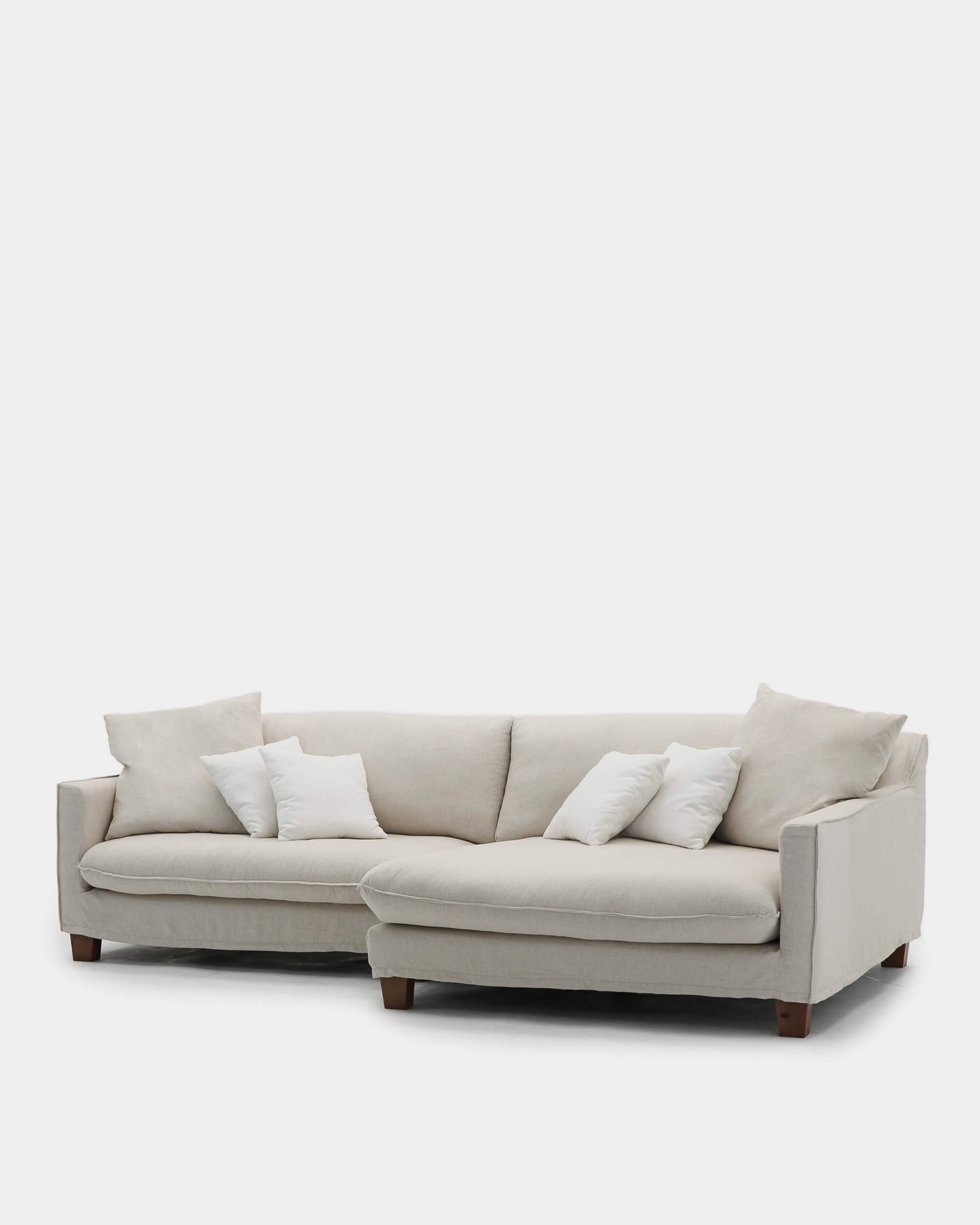 sofá chaiselongue mediterraneo