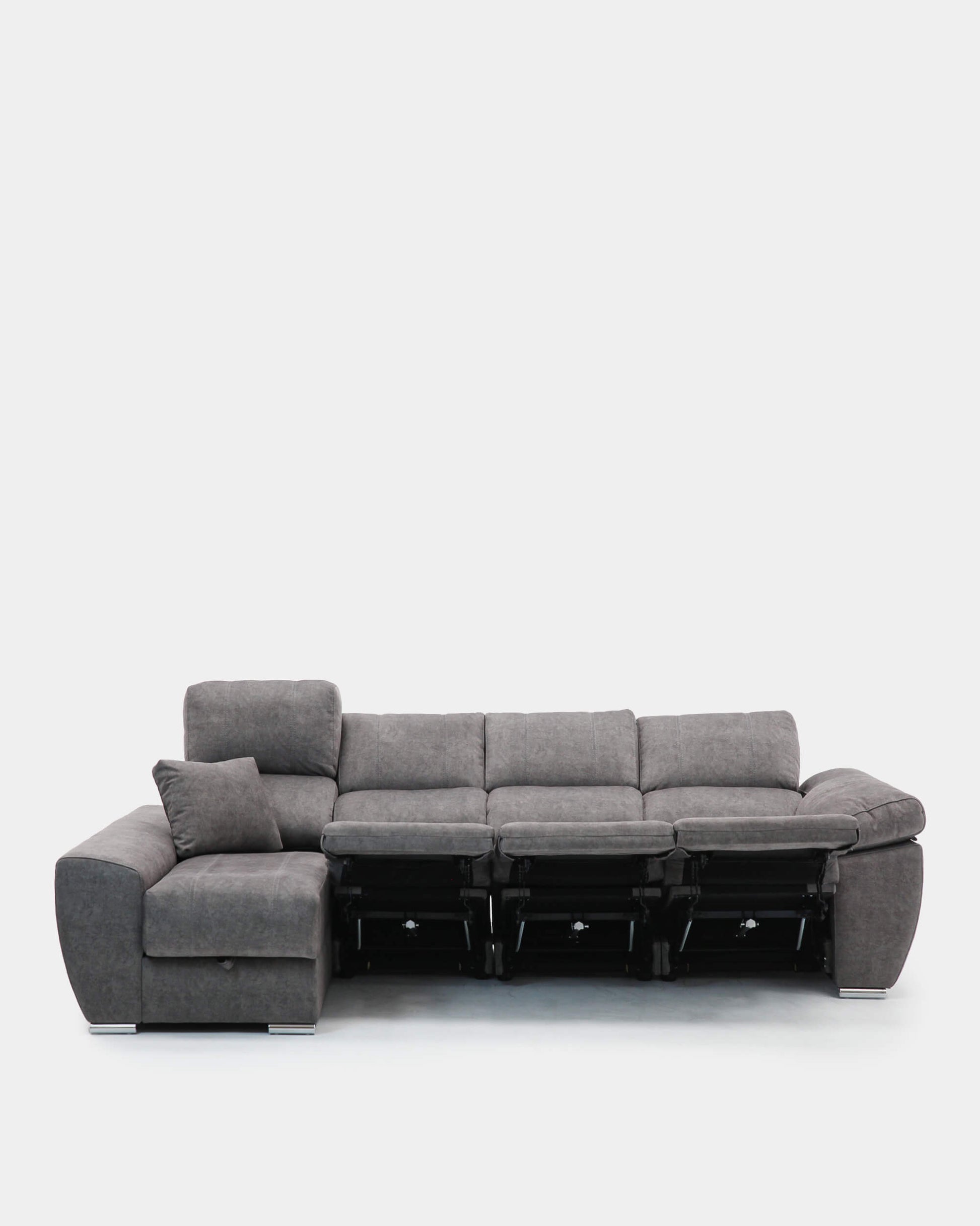 Sofá chaiselongue relax con arcón