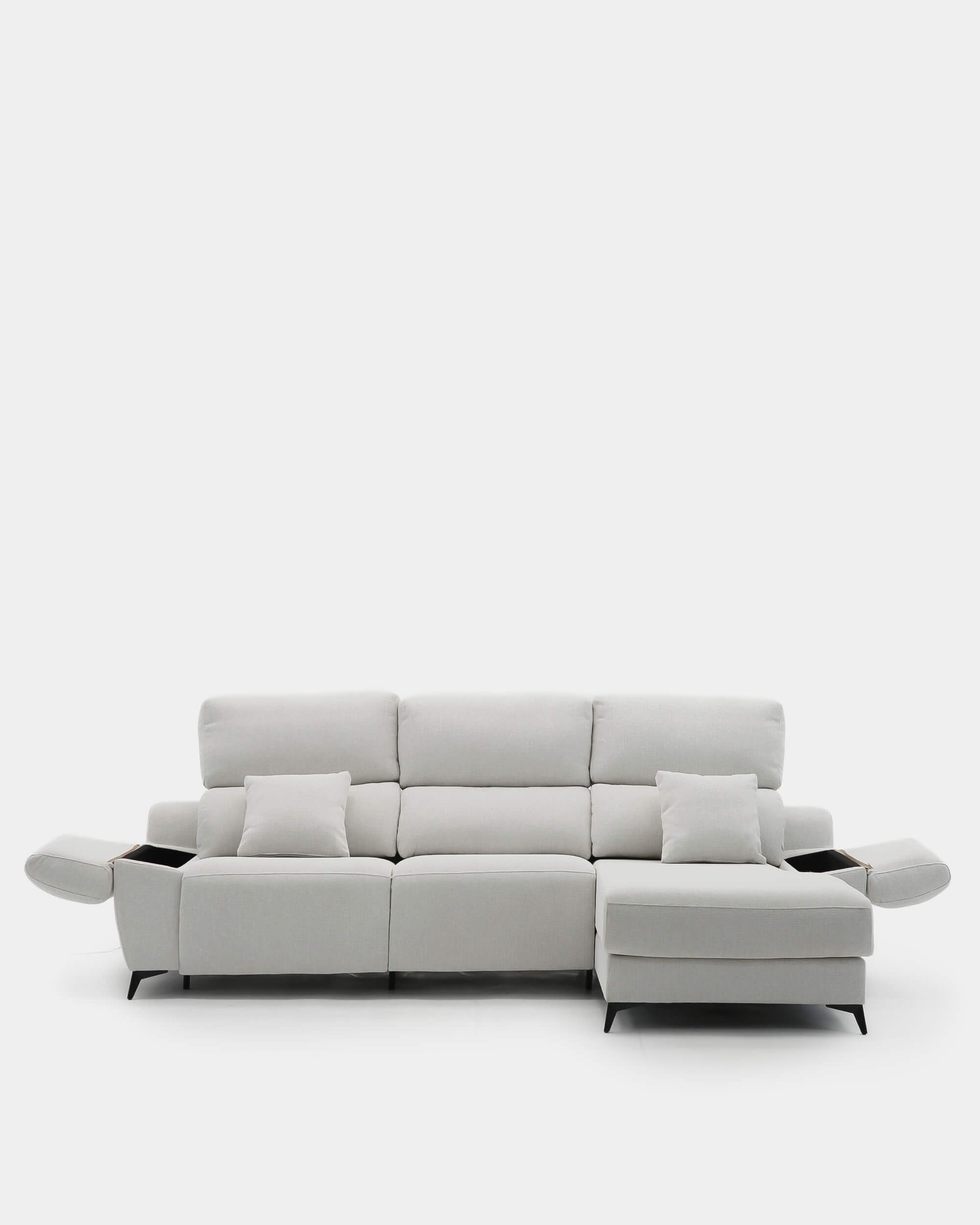 Sofá chaiselongue asientos relax reclinables