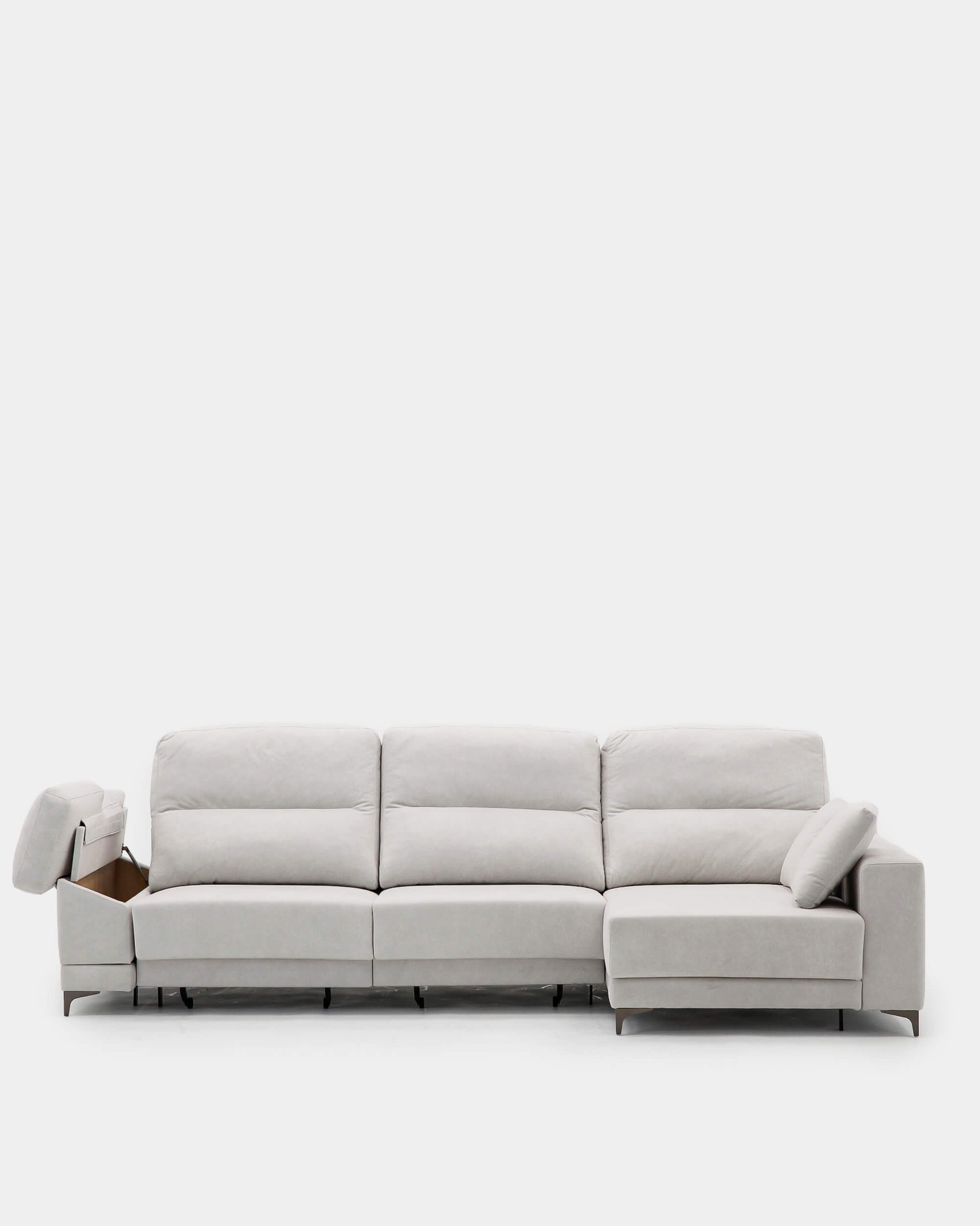 sofá chaiselongue con arcón