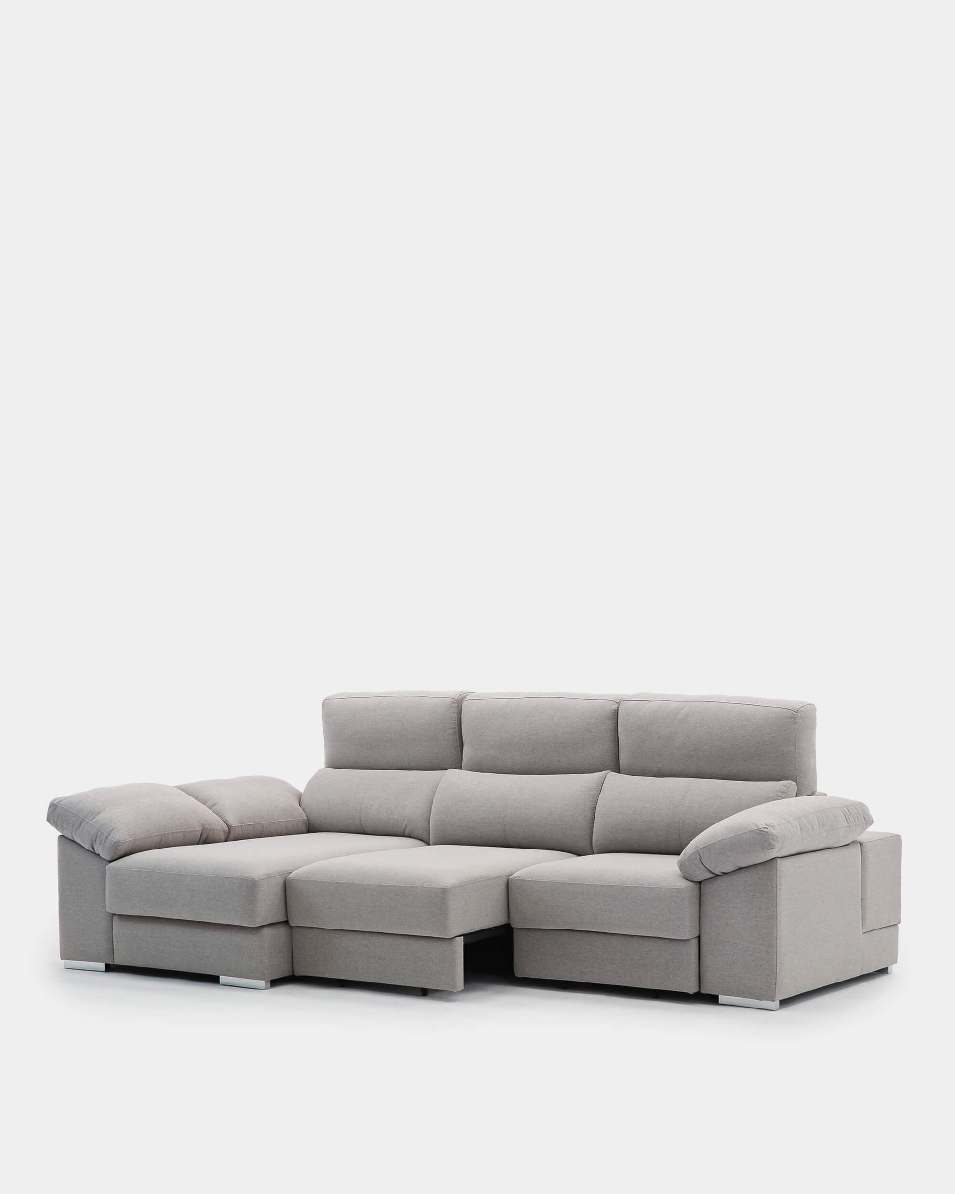 Sofá chaiselongue con arcón