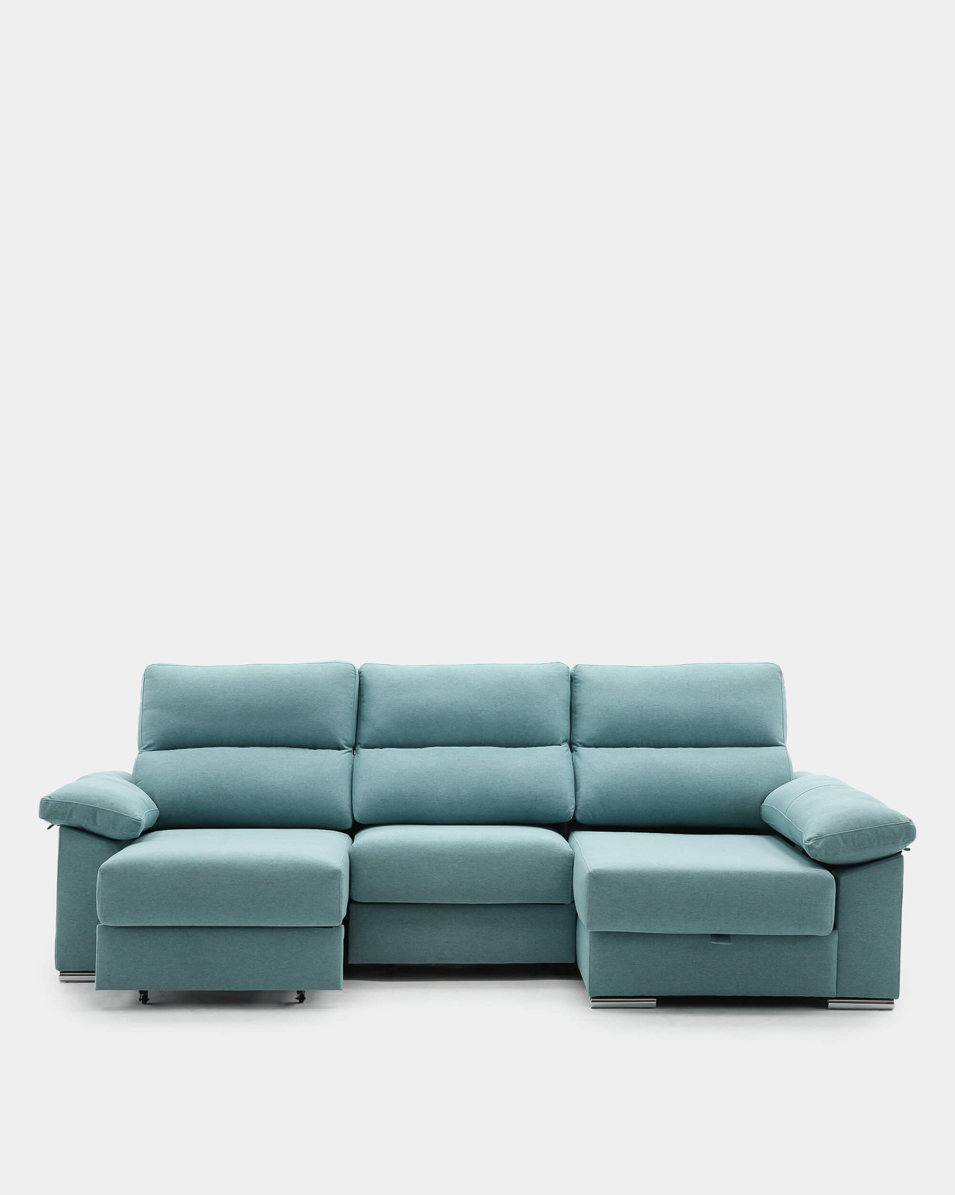 sofá chaiselongue con arcón