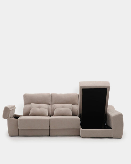 Sofá chaiselongue en liquidación