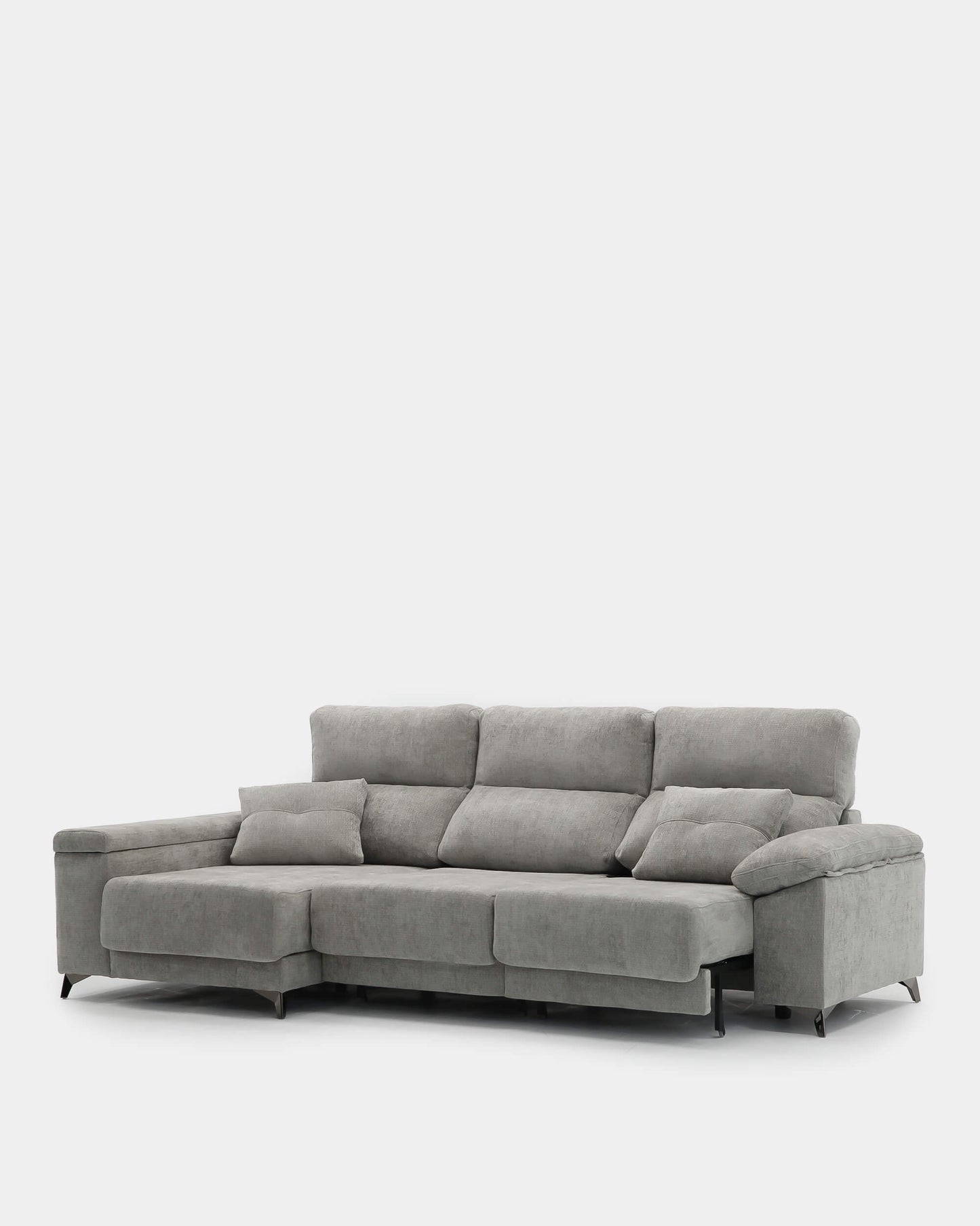Sofá chaiselongue con almacenaje
