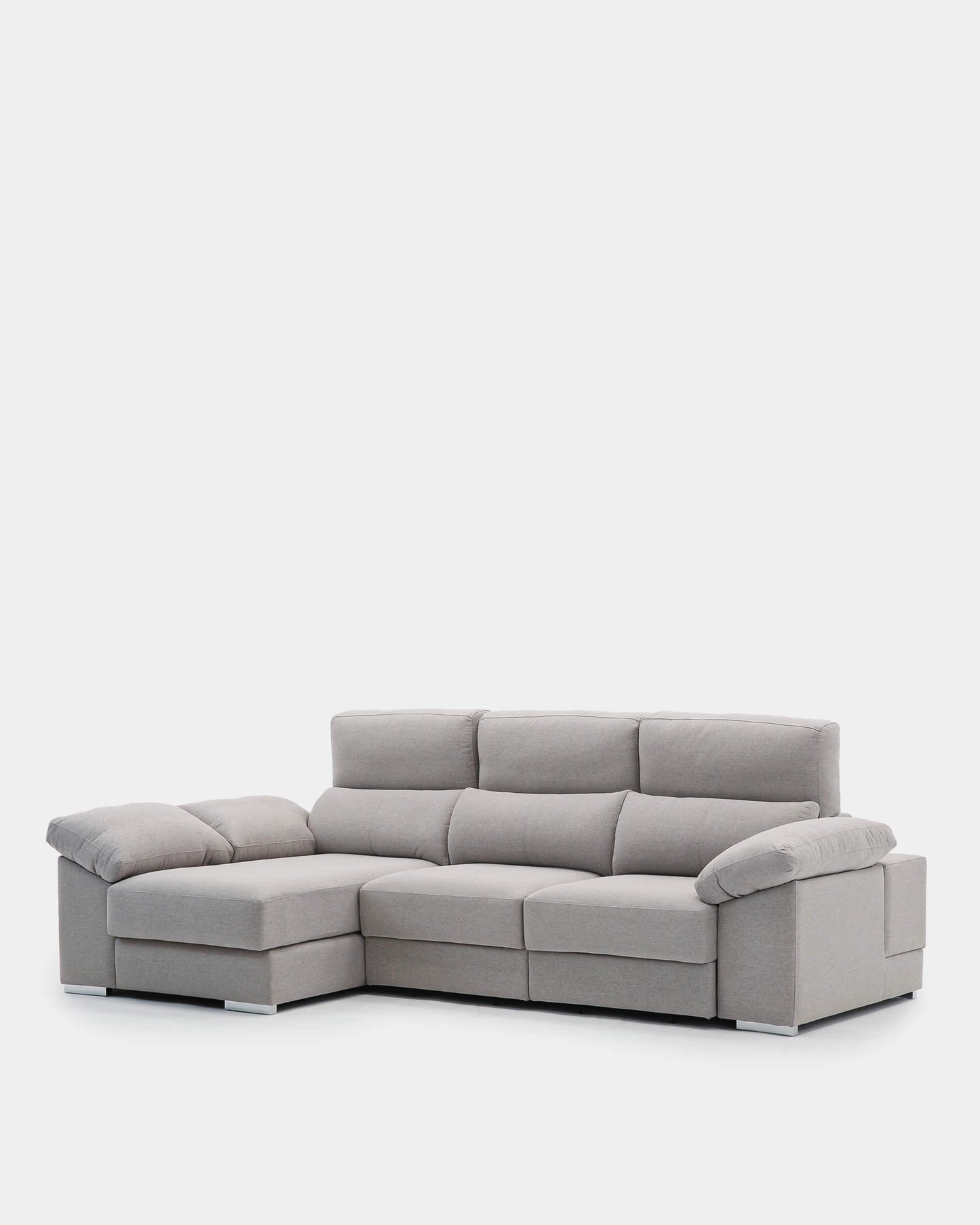 Sofá chaiselongue con arcón