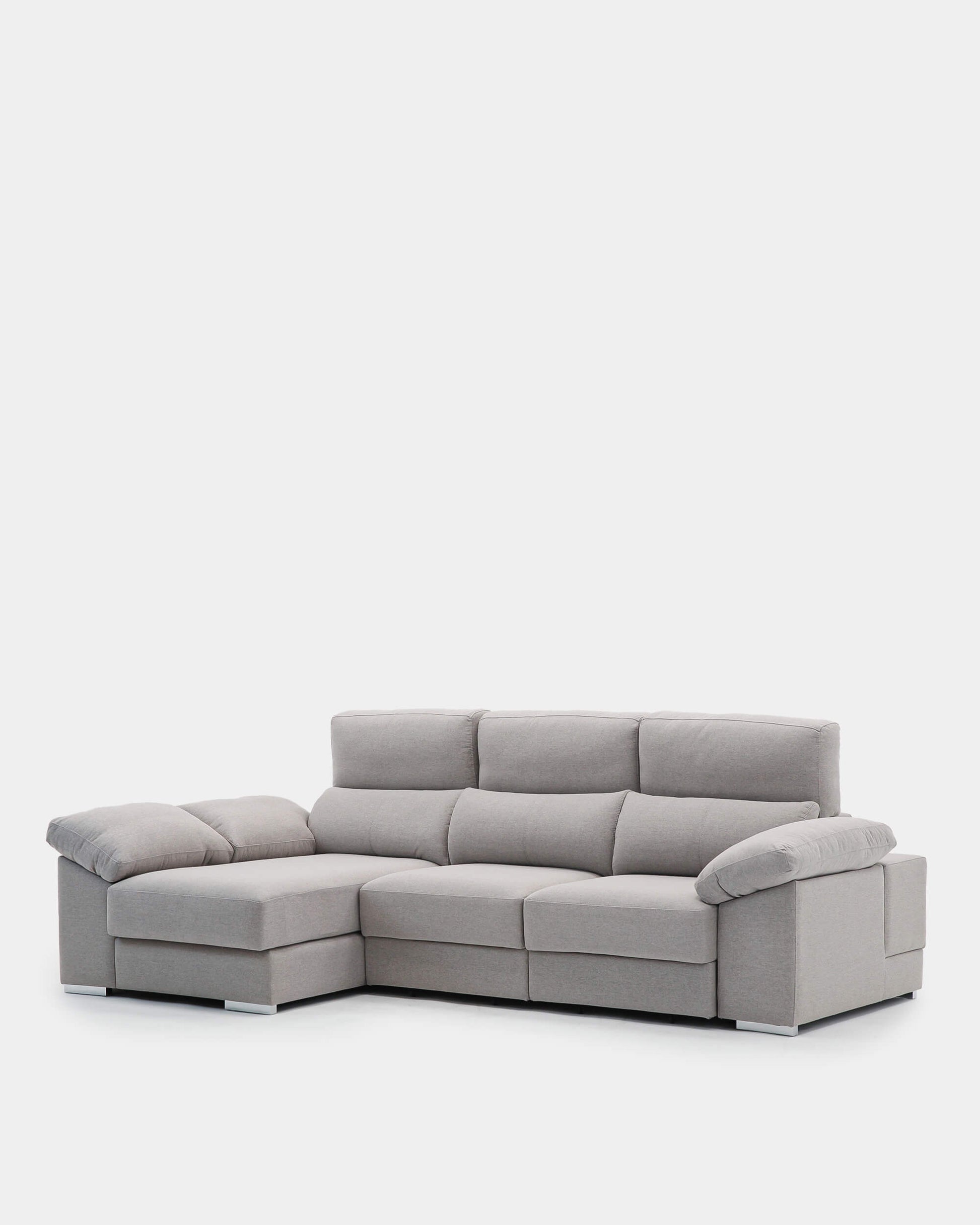Sofá chaiselongue con arcón