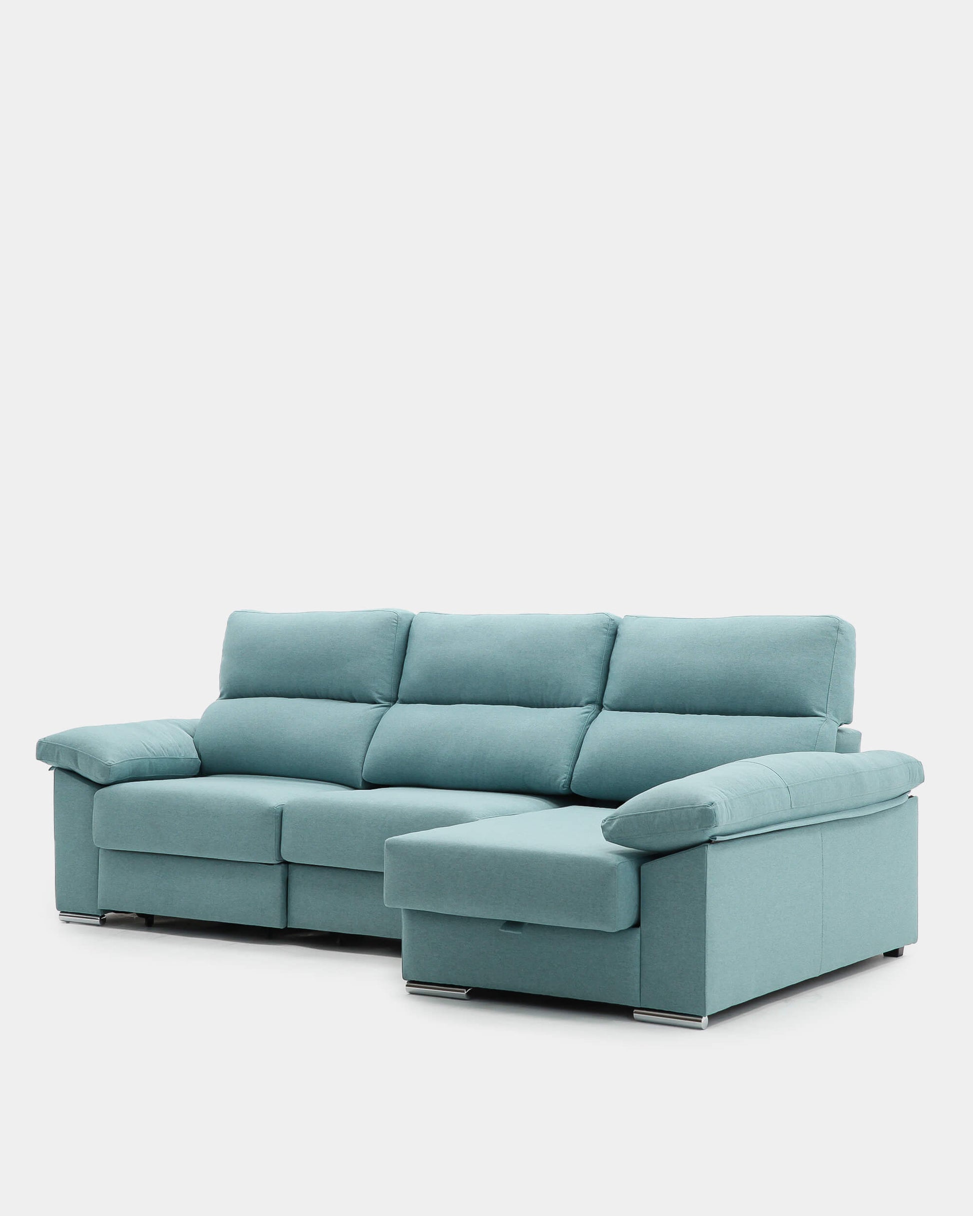 sofá chaiselongue con arcón