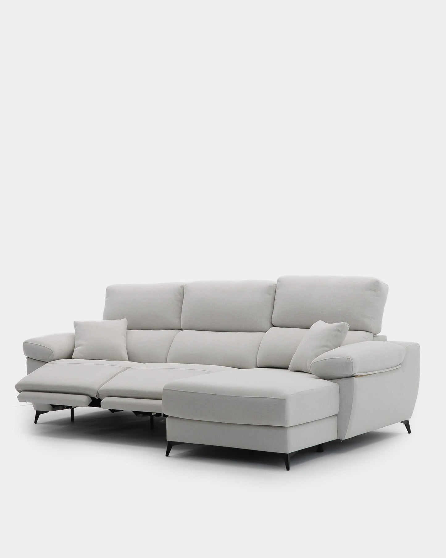 Sofá chaiselongue asientos relax reclinables