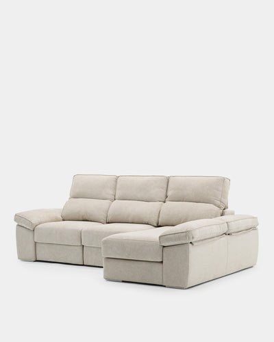 Sofá Chaiselongue Noa - Color y tamaño a elección