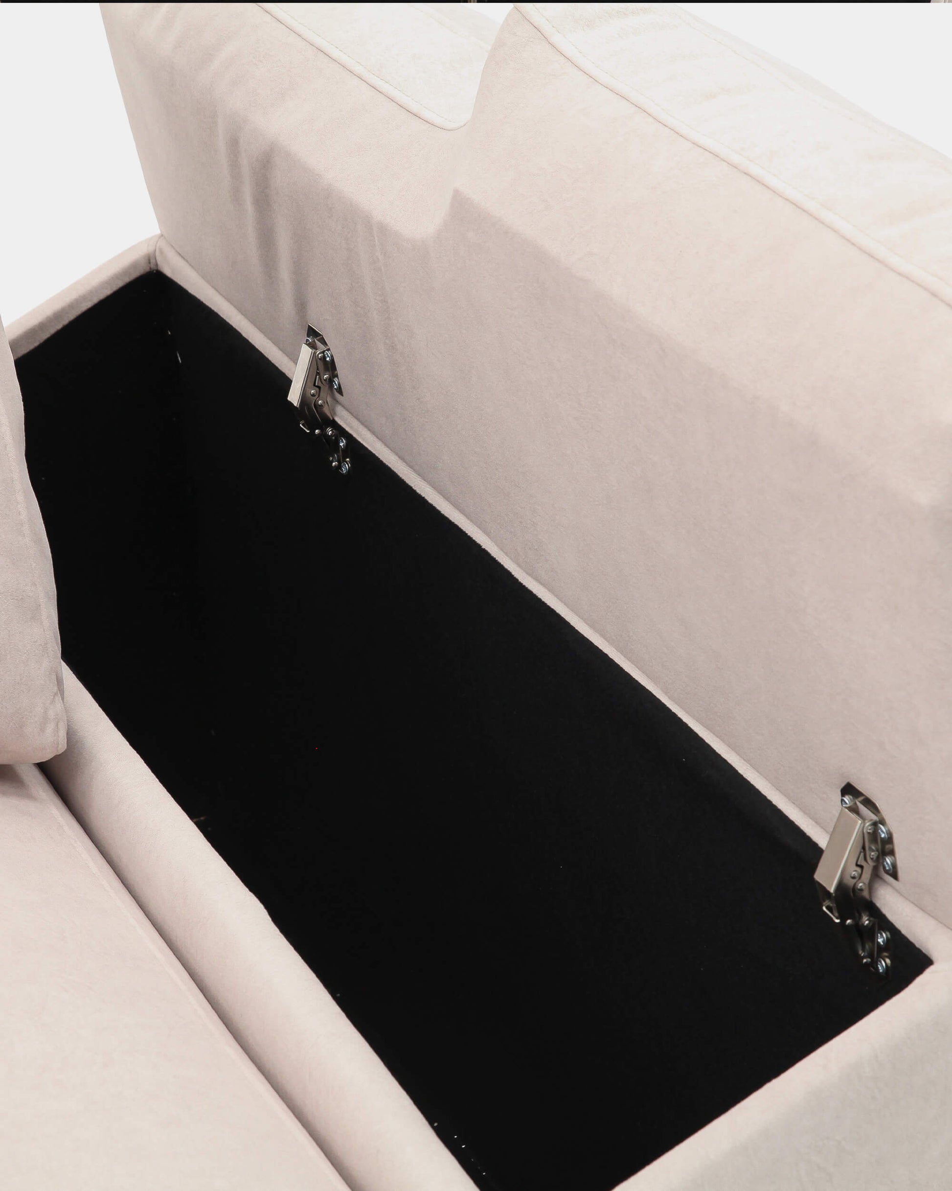 sofá chaiselongue con almacenaje
