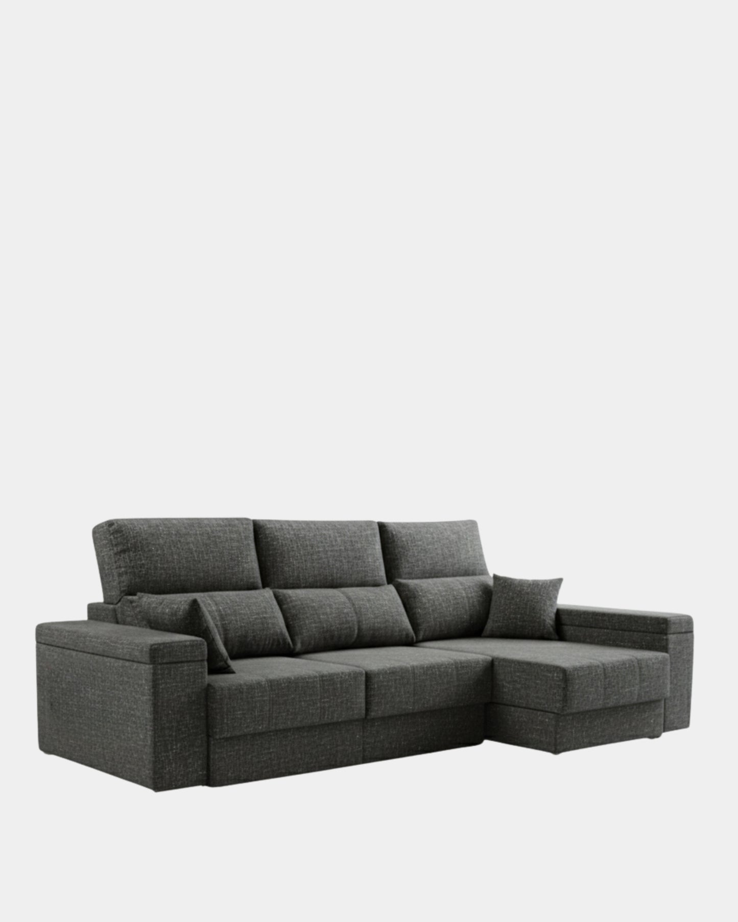 Sofá chaiselongue 3 plazas extensible
