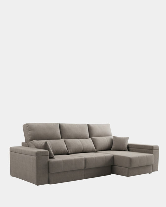 chaiselongue 3 plazas asientos extensibles