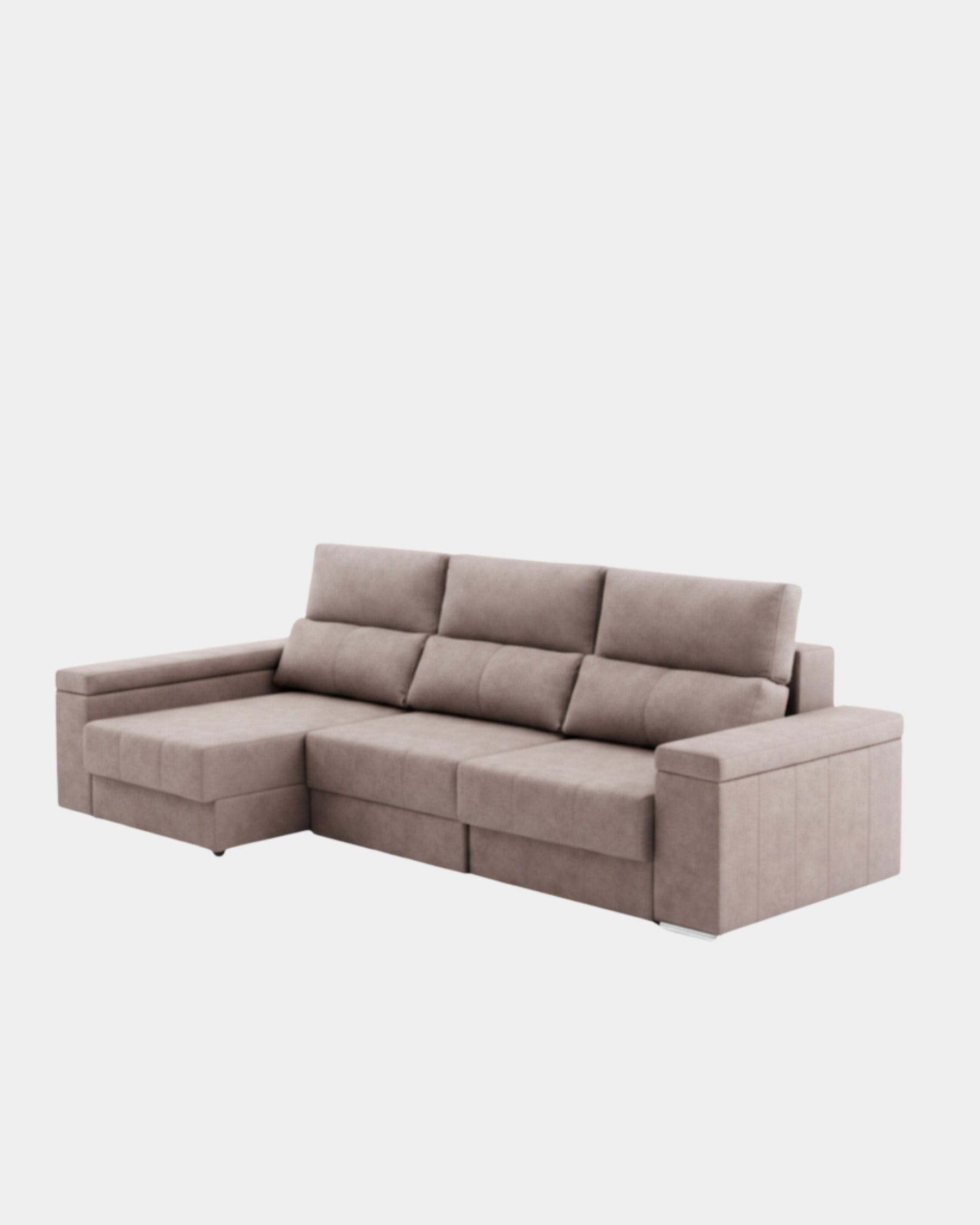 sofá chaiselongue con arcón