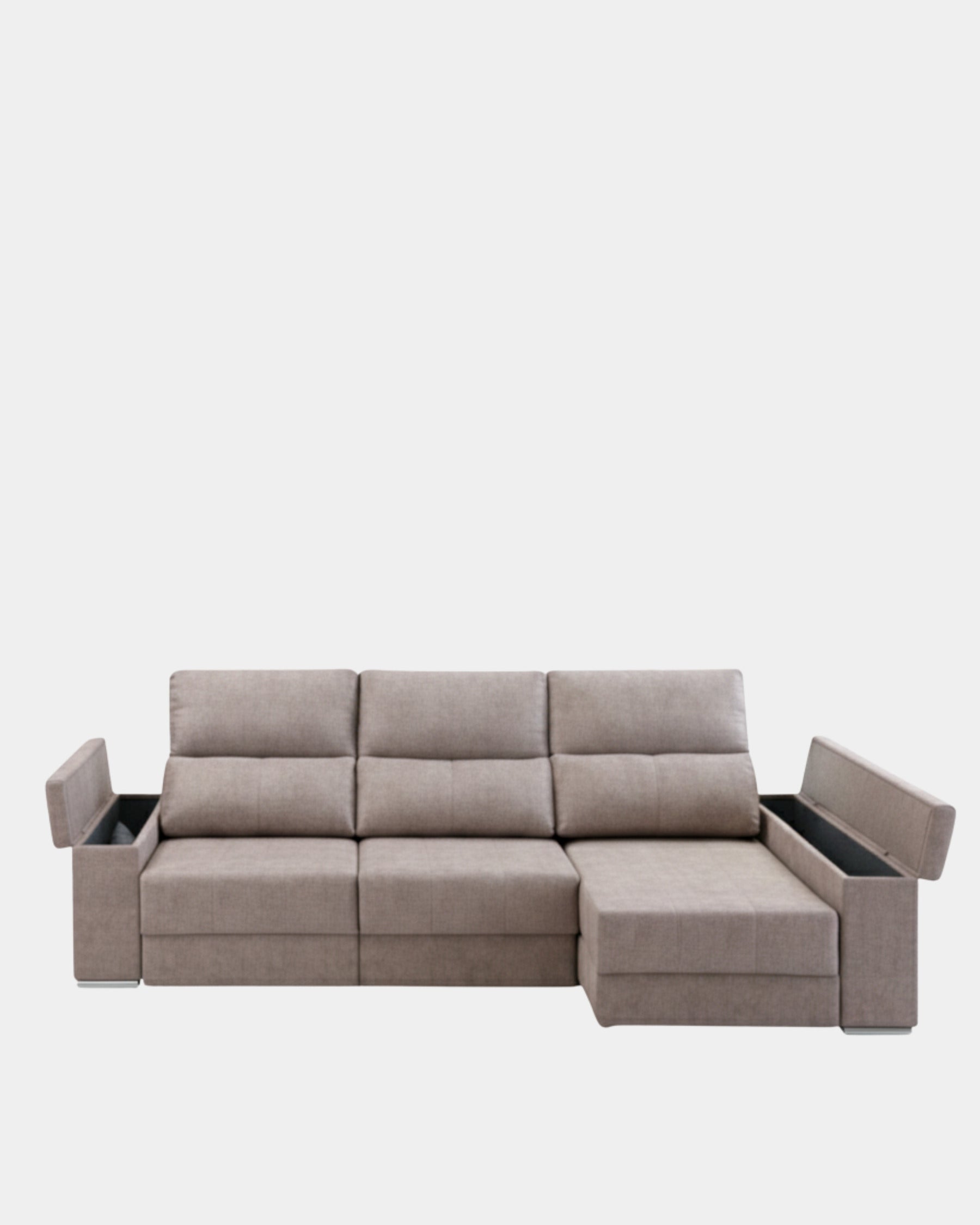 sofá chaiselongue con arcón