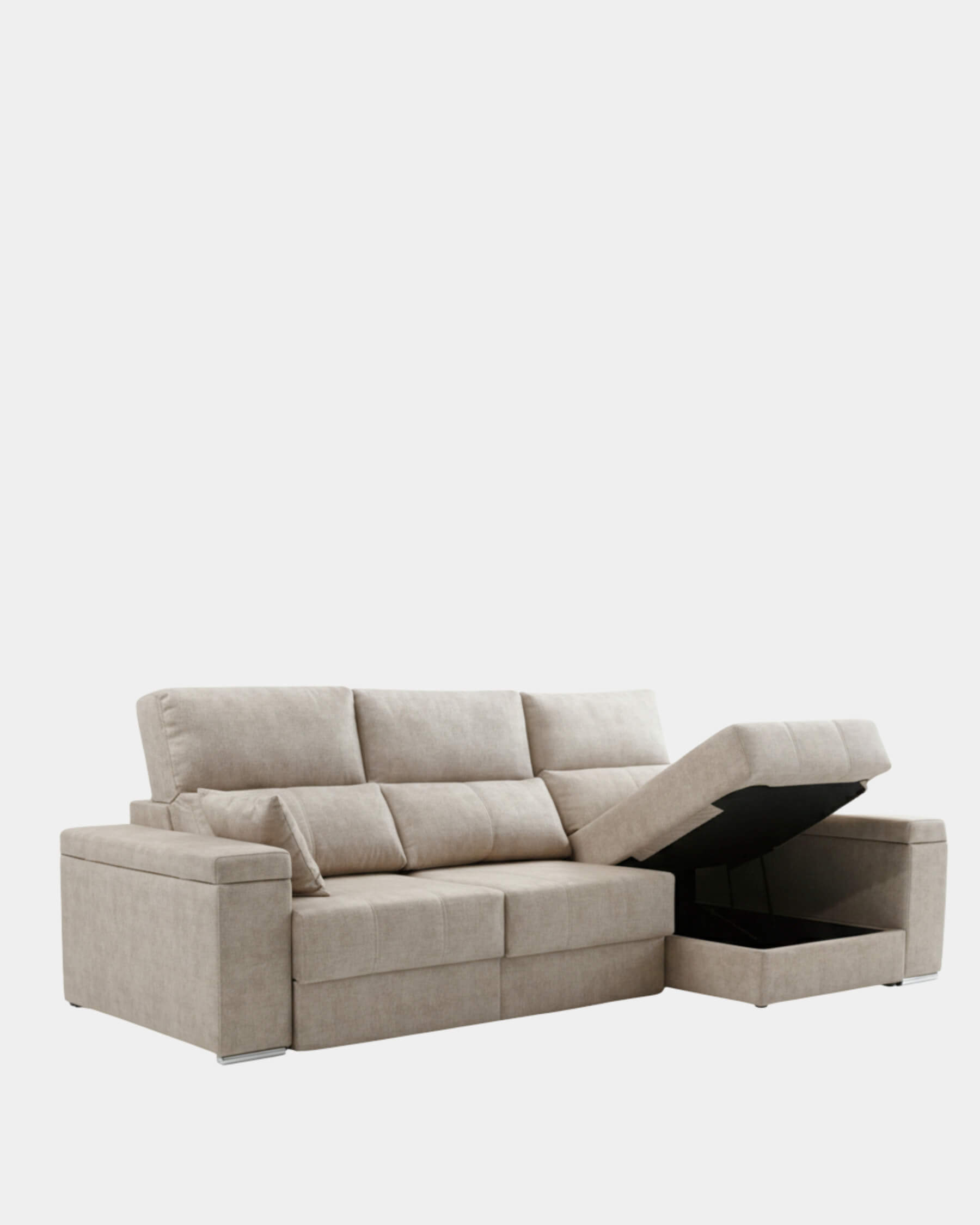 sofá chaiselongue extensible 3 plazas