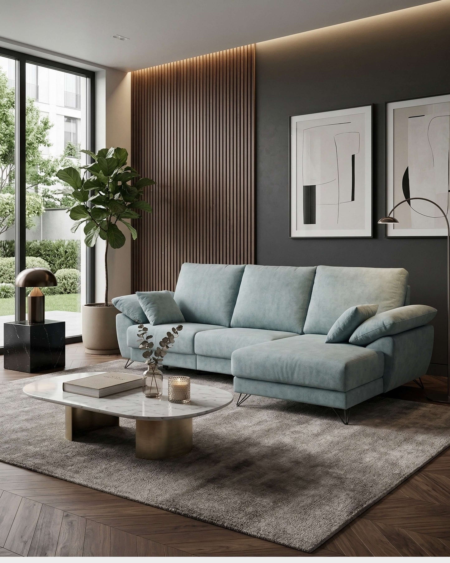 Sofá Lara Chaiselongue personalizable