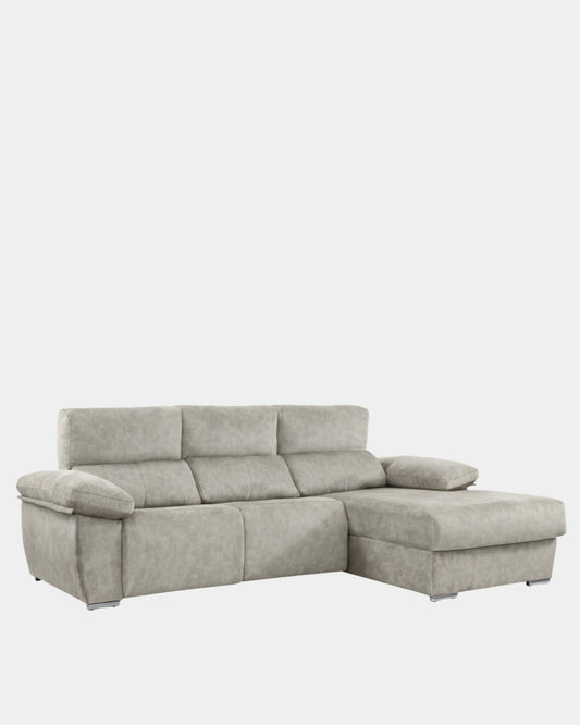 Sofá chaiselongue 3 plazas