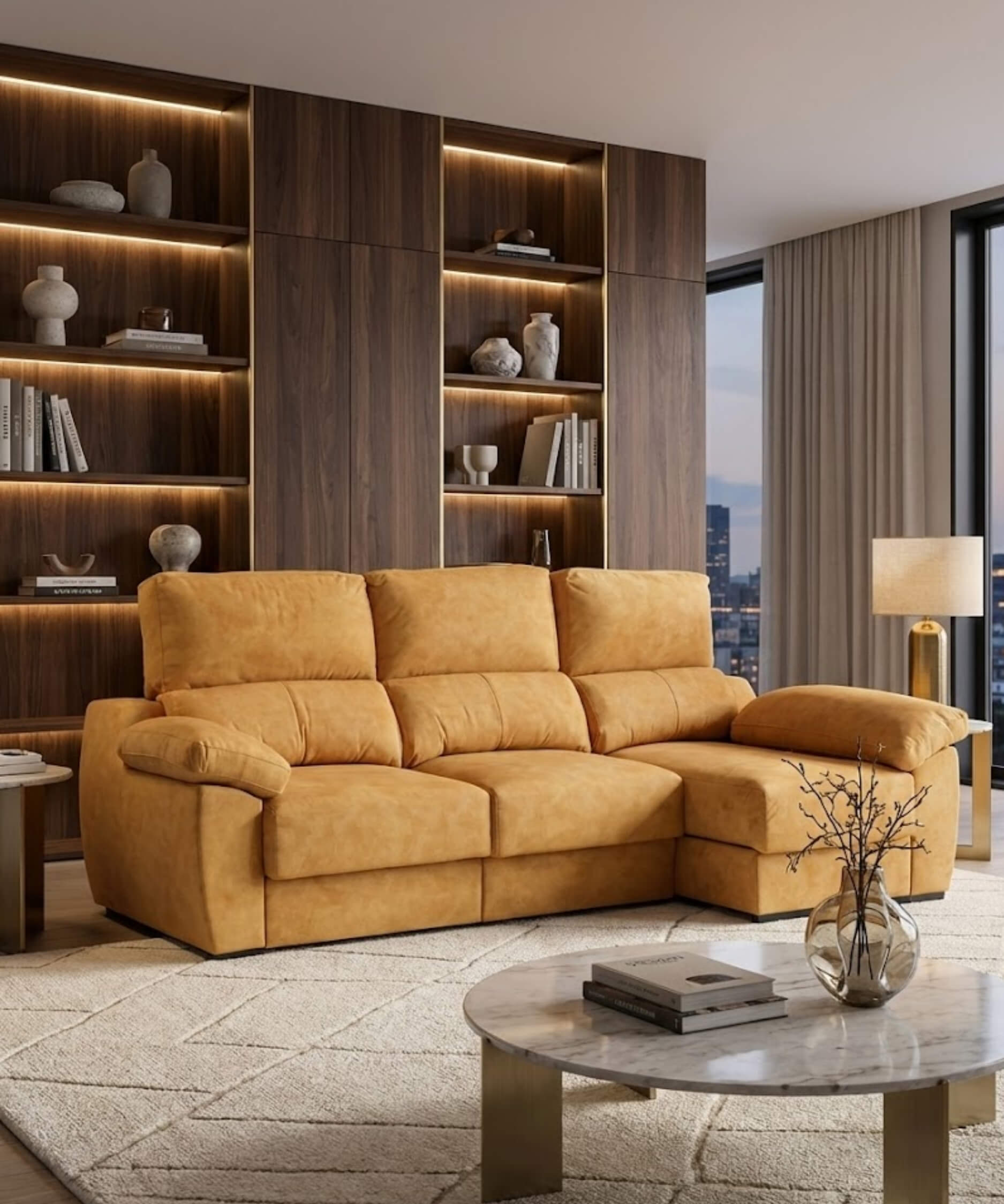 Sofá con arcón Novelda