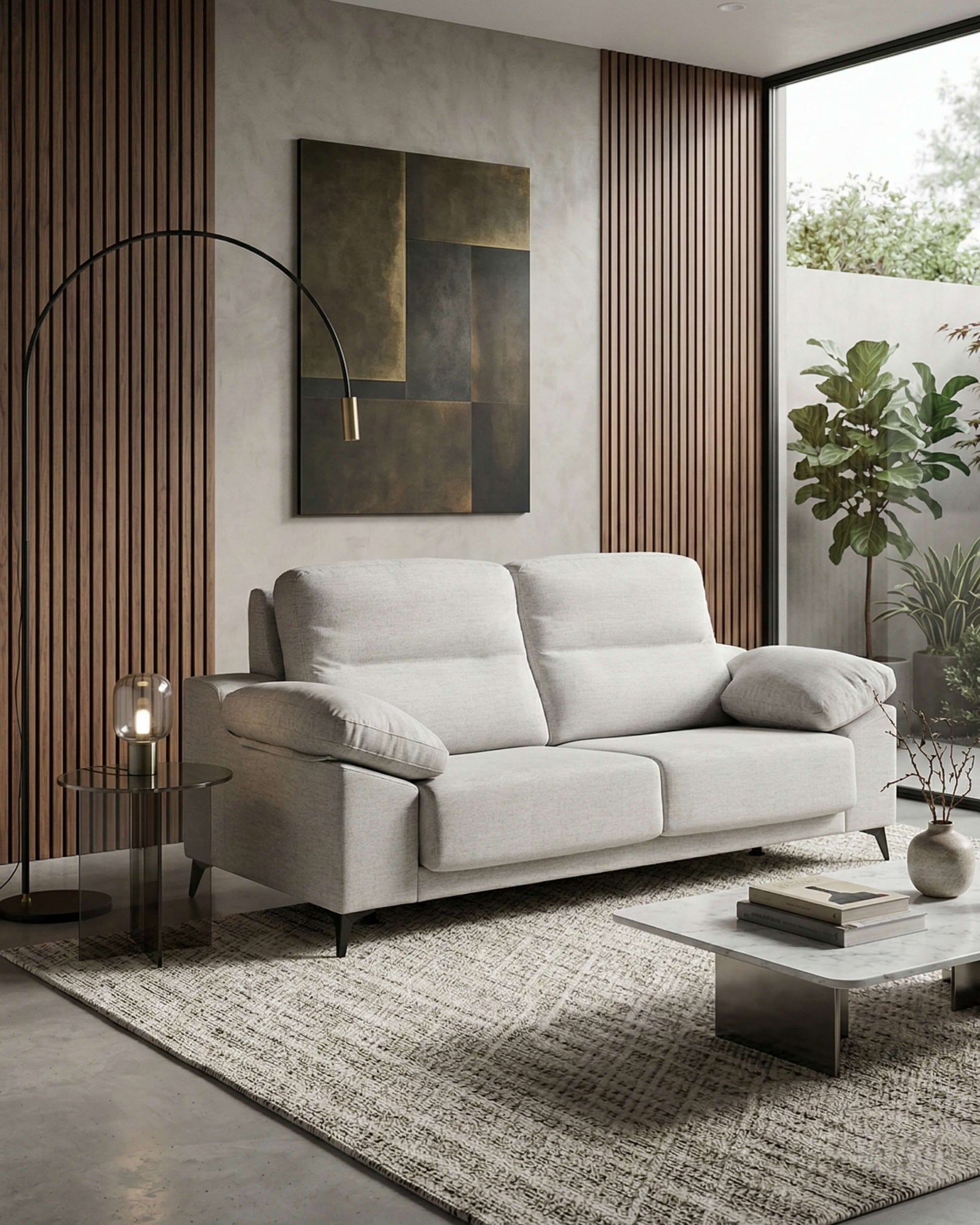 Sofá fijo en liquidación