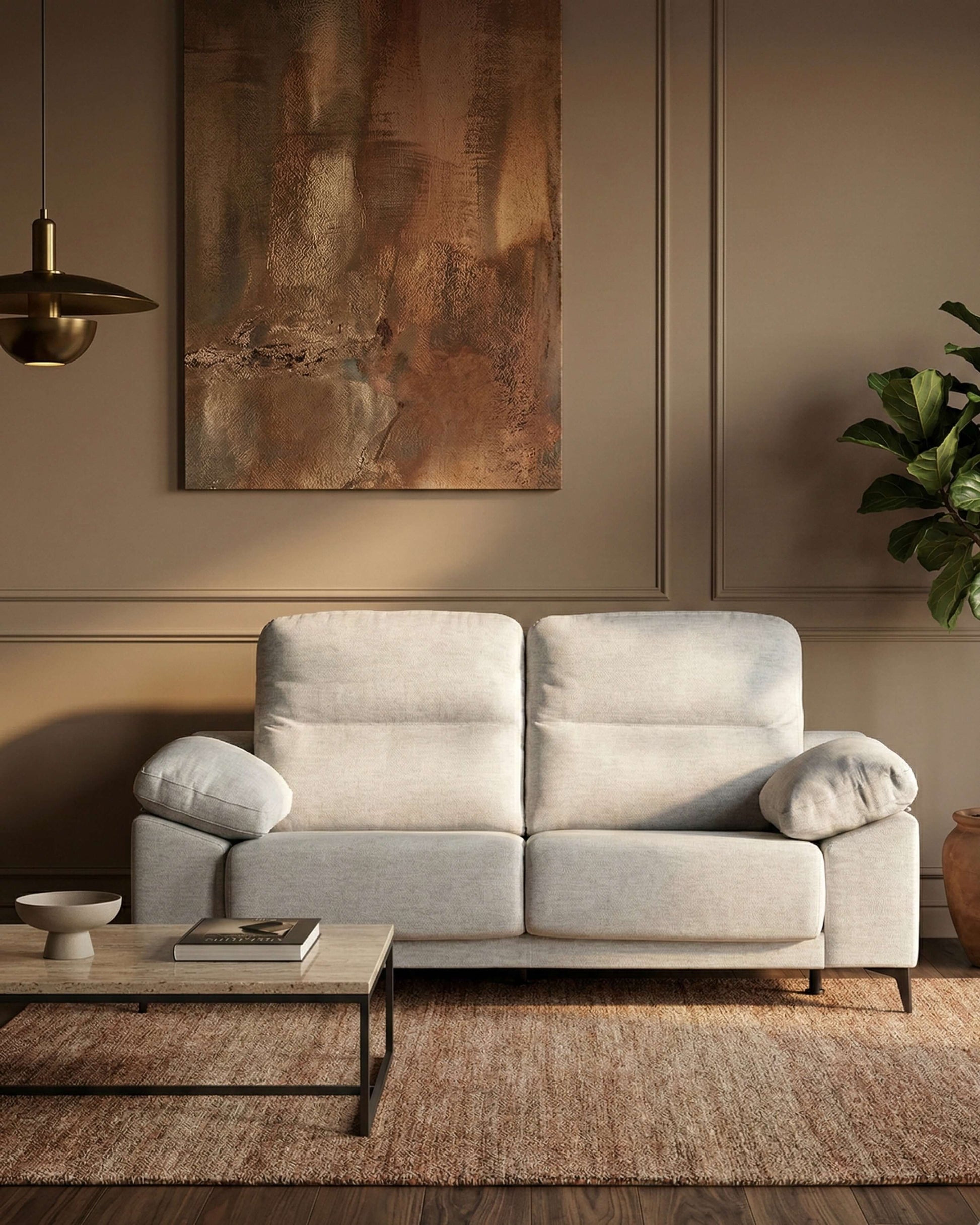 Sofá fijo en liquidación