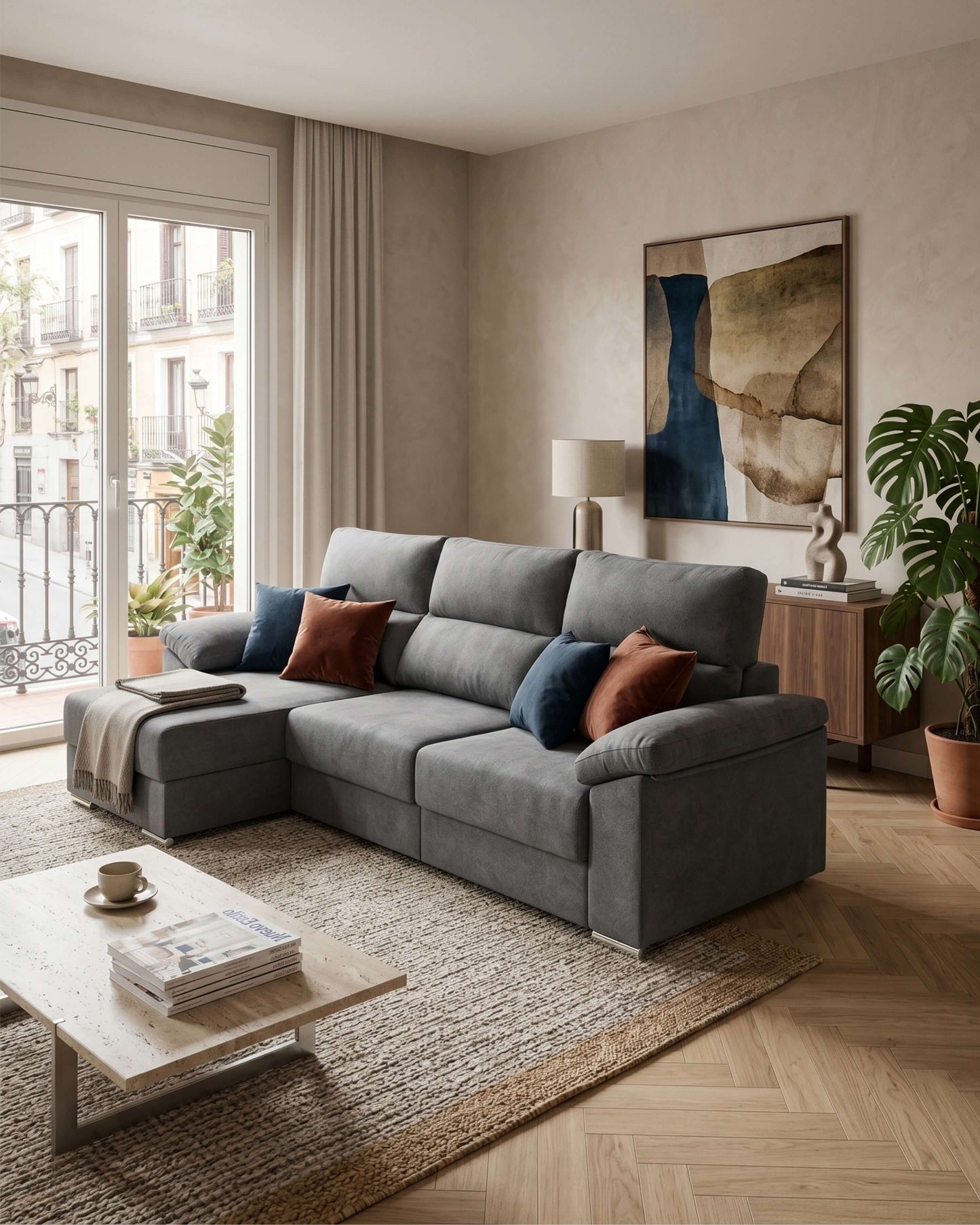 Sofá Chaiselongue Kira