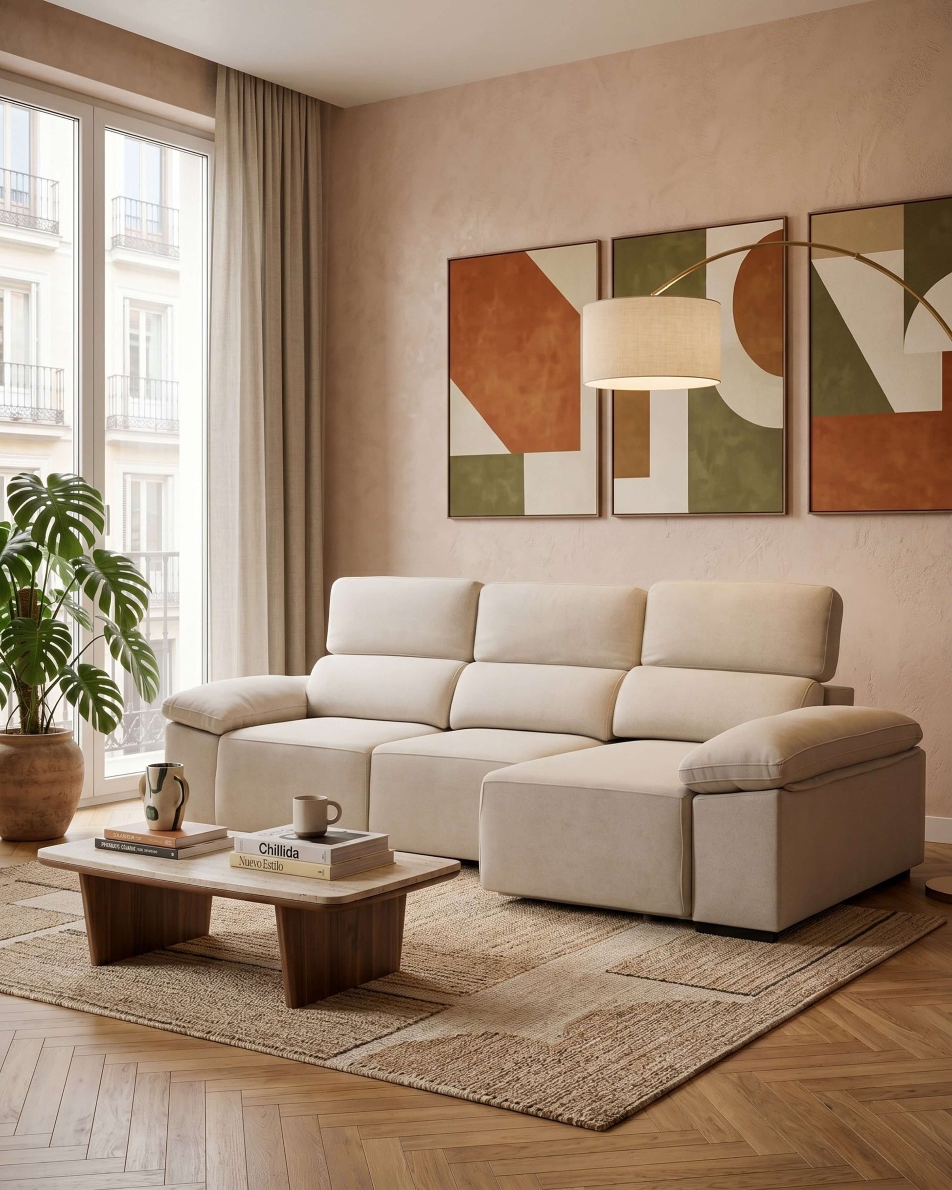 Sofá Chaiselongue Italy