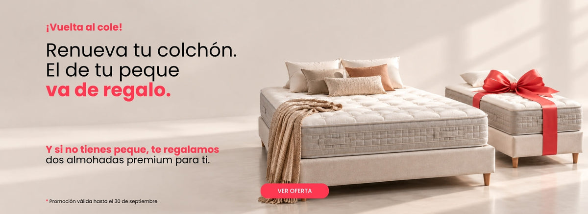 Promoción colchón vuelta al cole