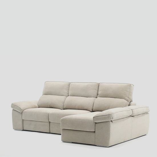 sofá chaiselongue con arcón