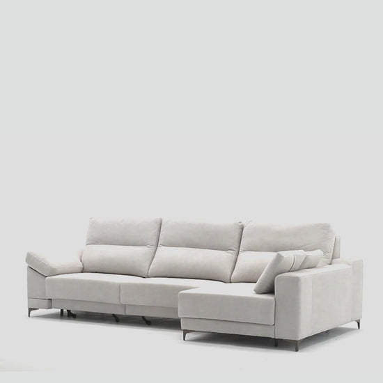 sofá chaiselongue con arcón