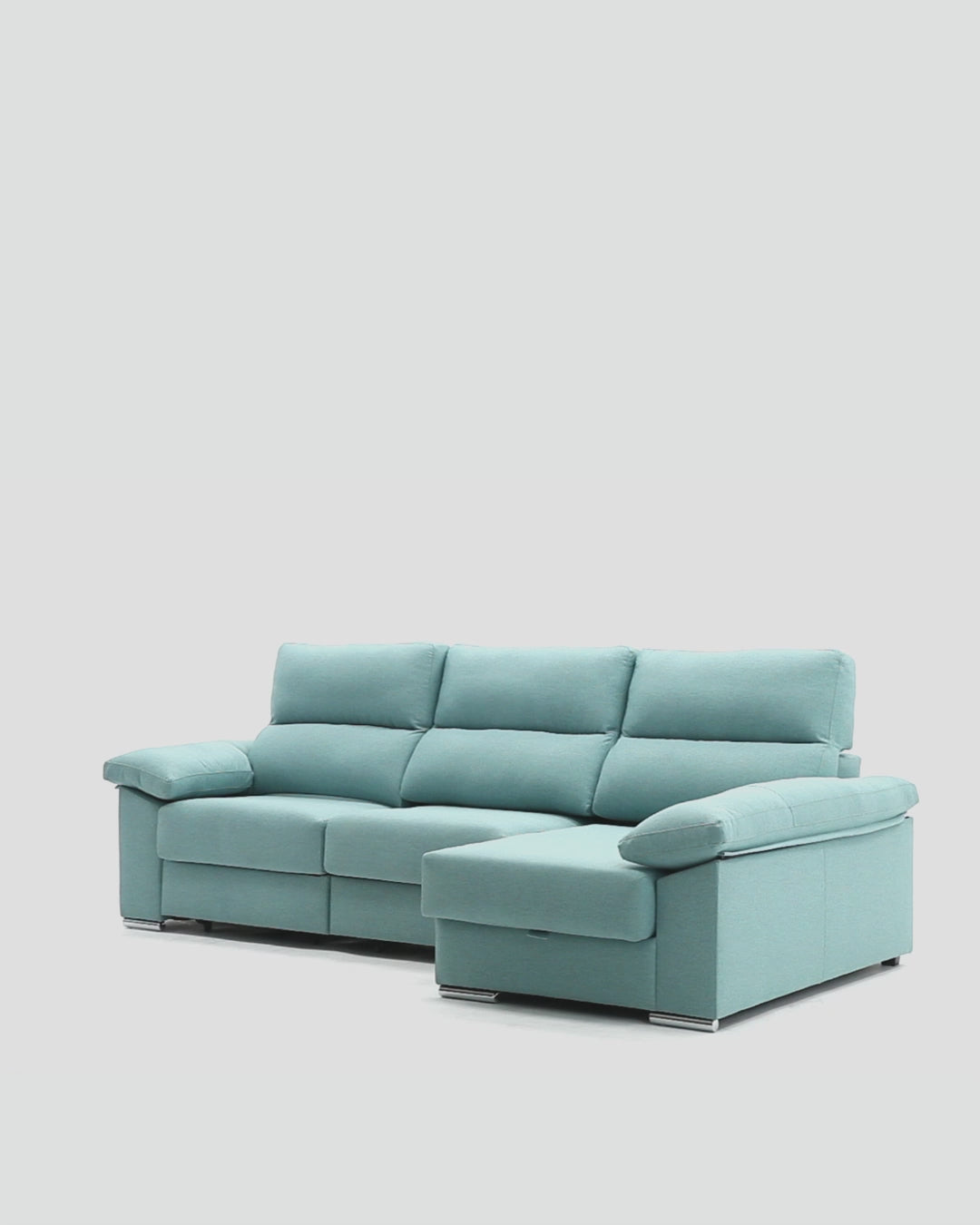 sofá chaiselongue con arcón