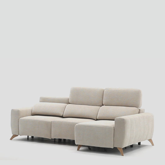 Sofá chaiselongue apto mascotas
