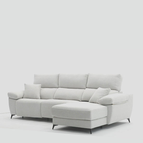 Sofá chaiselongue asientos relax reclinables