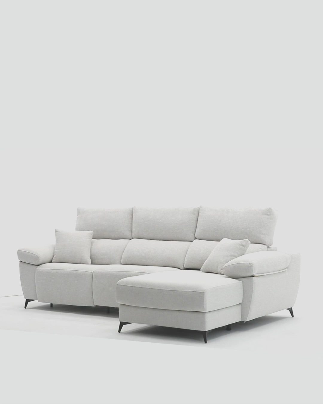 Sofá chaiselongue asientos relax reclinables